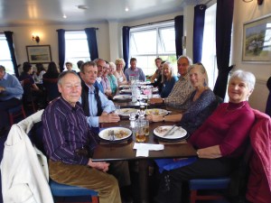 Twinning visit UK,Smmugglers early farewell dinner